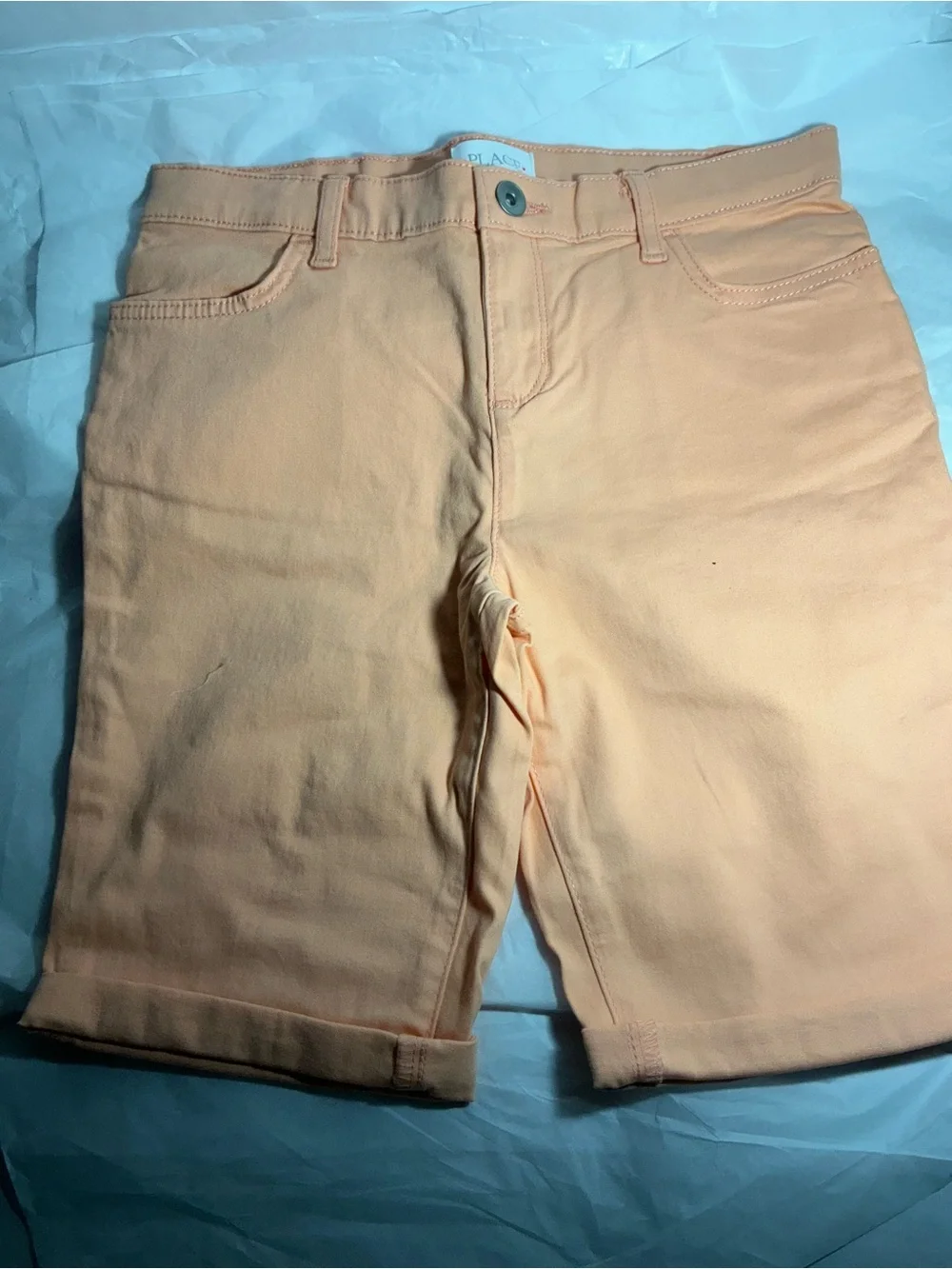 The Children's Place Peach/Light Orange Shorts Girls Size 12